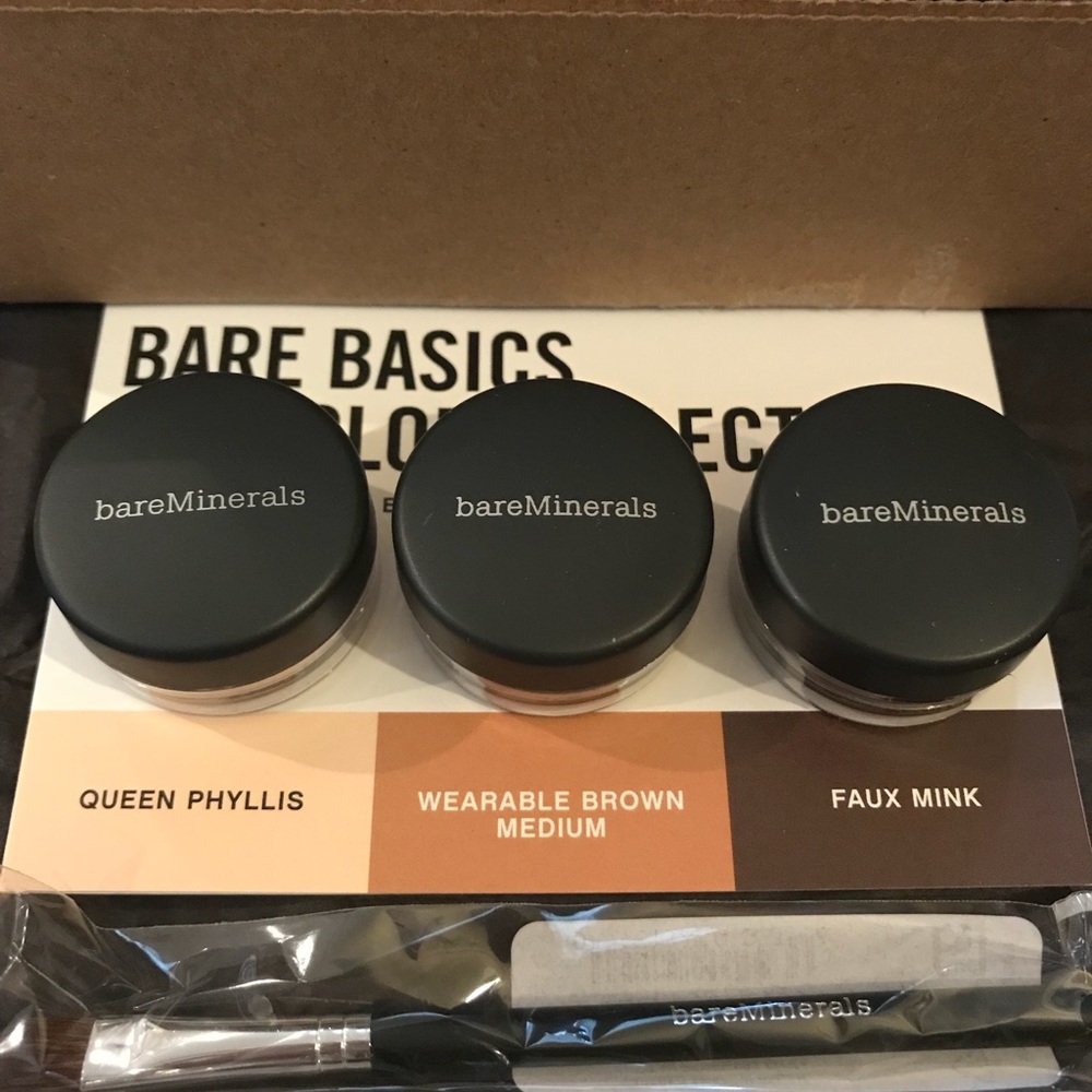 BareMinerals Eye Shadow kit NEW Bare Basics bronze